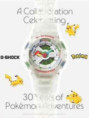 ♡G-SHOCK Pokémon Collaboration (NEW IN BOX)